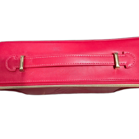 NWOT Lancome hot pink gift bag case cosmetic bag. - Picture 5 of 9
